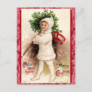 Vintage Christmas postcard