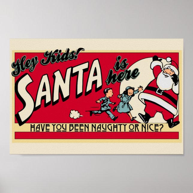 Vintage Christmas  Poster (Front)