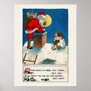 VINTAGE CHRISTMAS POSTER