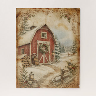 Vintage Christmas Puzzle