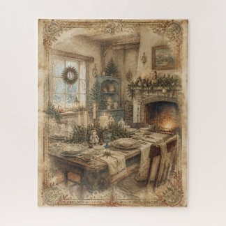 Vintage Christmas Puzzle