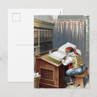 Vintage Christmas, Saint Nicholas Naughty or Nice  Holiday Postcard