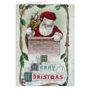 Vintage Christmas Santa