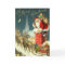 Vintage Christmas Santa Card