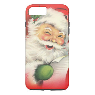 Vintage Christmas Santa Claus iPhone 8 Plus/7 Plus Case