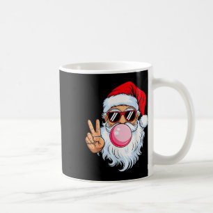 Vintage Christmas Santa Claus Face Funny Old Fashi Coffee Mug