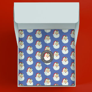 Vintage Christmas Santa Claus Tissue Paper