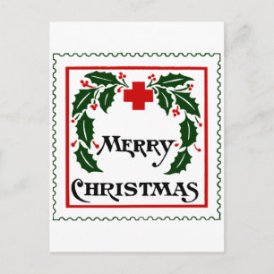 VINTAGE CHRISTMAS SEAL CARD