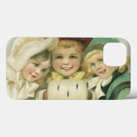 Vintage Christmas Sisters, Victorian Children