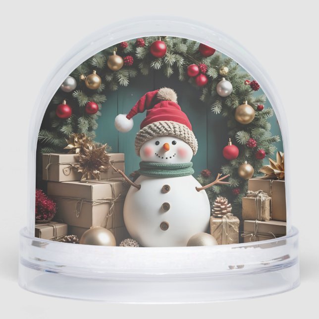 Vintage Christmas - Snow Globe (Front)