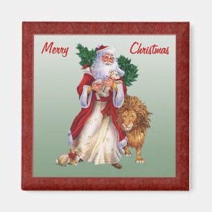 Vintage Christmas, St.Nicolas Magnet