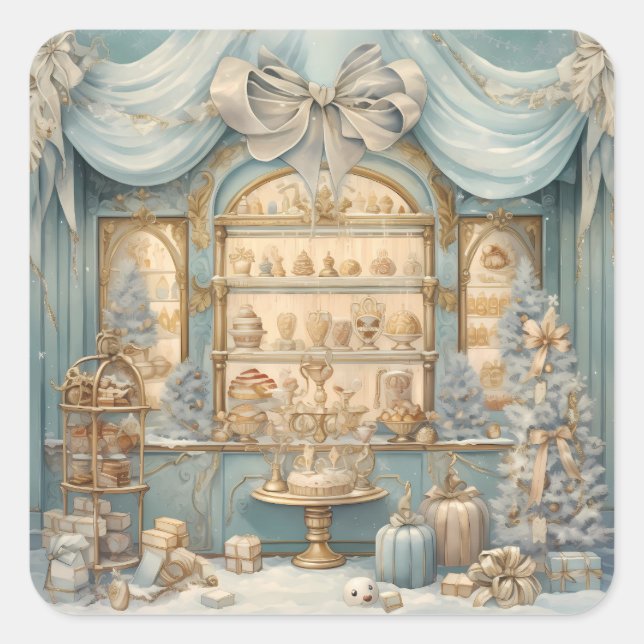 Vintage Christmas Stickers (Front)