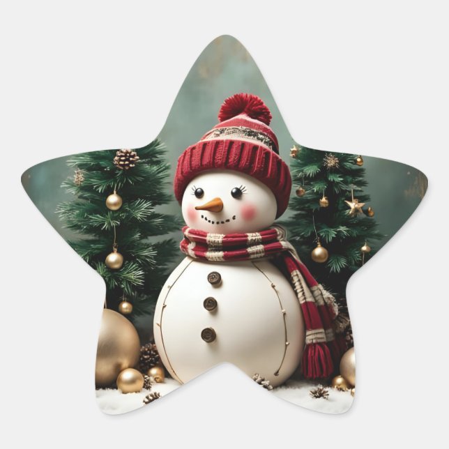 Vintage Christmas - Stickers (Front)