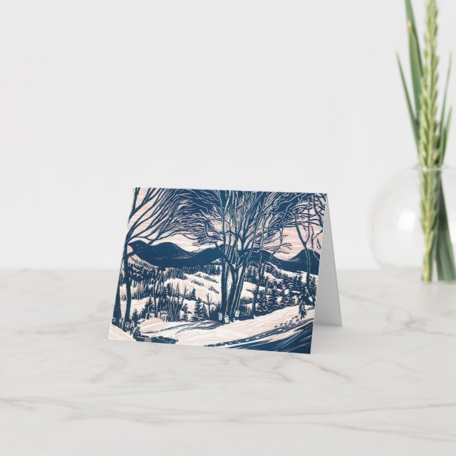 Vintage Christmas Thank You (Front)