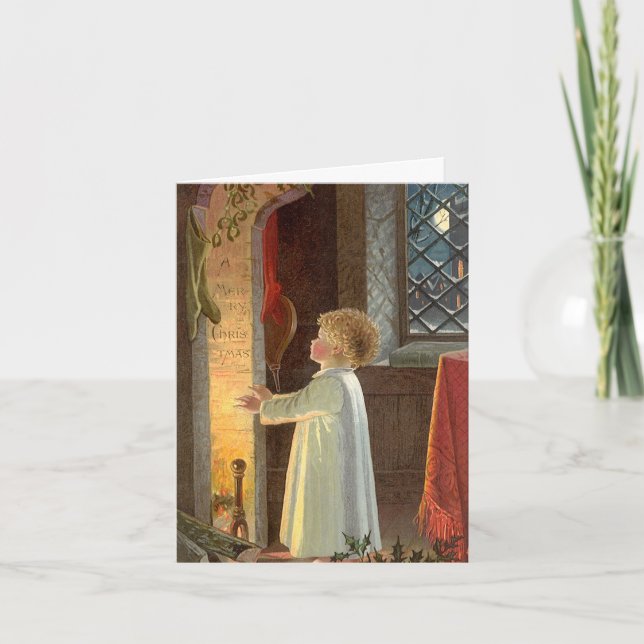 Vintage Christmas Thank You (Front)