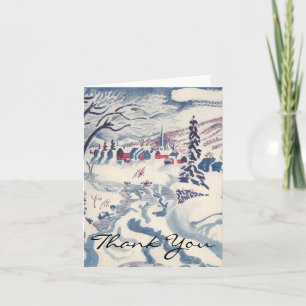 Vintage Christmas Thank You