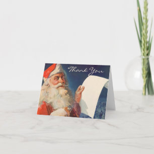 Vintage Christmas Thank You