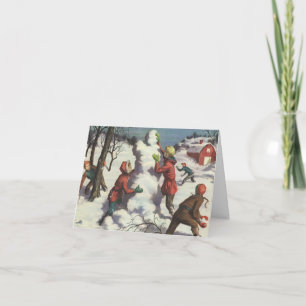 Vintage Christmas Thank You