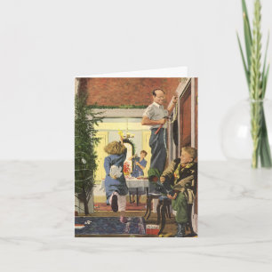 Vintage Christmas Thank You