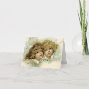 Vintage Christmas Thank You Card