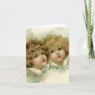 Vintage Christmas Thank You Holiday Card