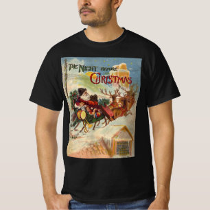 Vintage Christmas, The Night Before Christmas T-Shirt