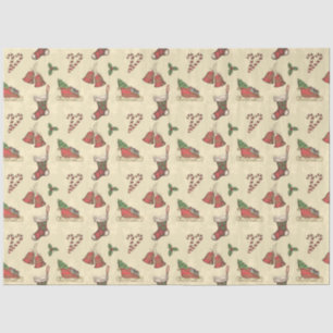 Vintage Christmas Tissue Paper