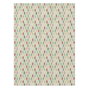VINTAGE CHRISTMAS TREE CUSTOMIZABLE Tablecloth