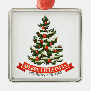 Vintage Christmas Tree Ornament