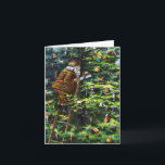 Vintage Christmas, Victorian Santa Claus Thank You<br><div class="desc">Vintage illustration Merry Christmas holiday design featuring a page from the book Santa Claus and His Works. Published by McLoughlin Brothers in 1889. The story tells of Santa's work making toys for all the good little boys and girls around the world. This Victorian Era image shows old jolly Saint Nicholas...</div>