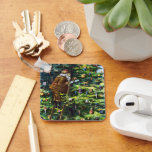 Vintage Christmas, Victorian Santa Claus with Tree Key Ring<br><div class="desc">Vintage illustration Merry Christmas holiday design featuring a page from the book Santa Claus and His Works. Published by McLoughlin Brothers in 1889. The story tells of Santa's work making toys for all the good little boys and girls around the world. This Victorian Era image shows old jolly Saint Nicholas...</div>