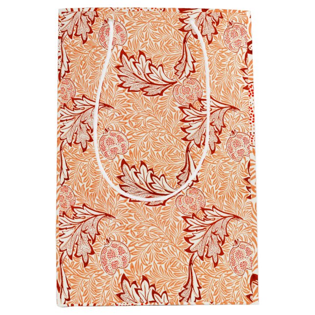 Vintage Christmas, William Morris Medium Gift Bag (Front)