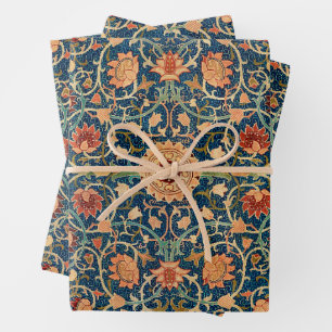 Vintage Christmas, William Morris Wrapping Paper Sheet