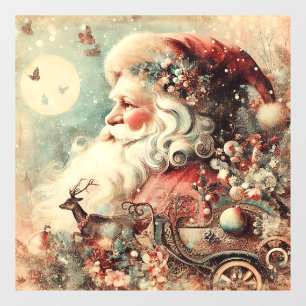 Vintage Christmas Window Cling
