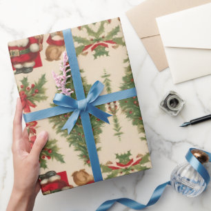 Vintage Christmas Wrapping Paper