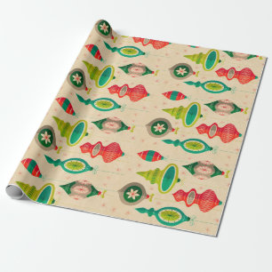 Vintage Christmas Wrapping Paper