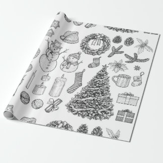 Vintage Christmas Wrapping Paper