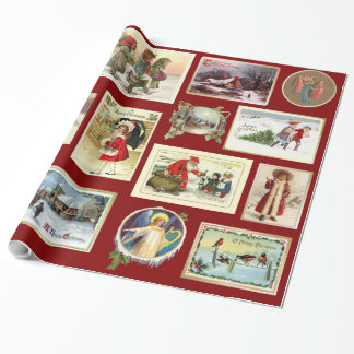 Vintage Christmas Wrapping Paper