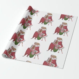 Vintage Christmas Wrapping Paper