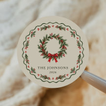 Vintage Christmas Wreath