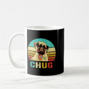 Vintage Chug Shirt Dog Sunset Coffee Mug
