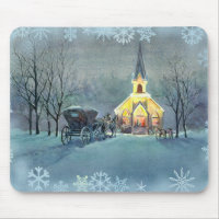 VINTAGE CHURCH by SHARON SHARPE