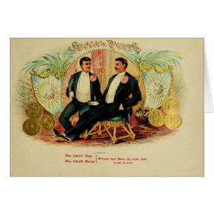 Vintage Cigar Box Label