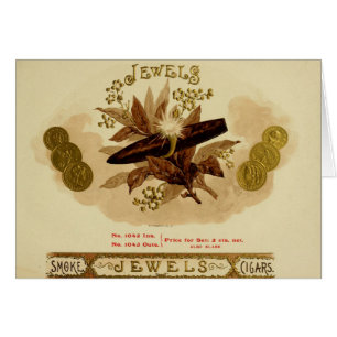 Vintage Cigar Box Label