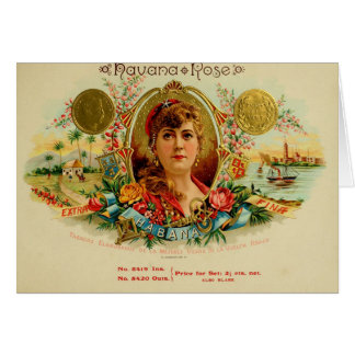 Vintage Cigar Box Label