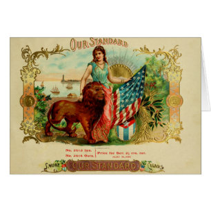 Vintage Cigar Box Label