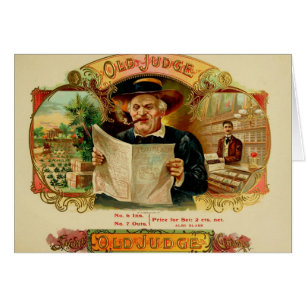 Vintage Cigar Box Label