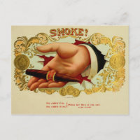 Vintage Cigar Box Label