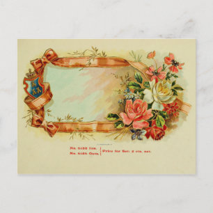 Vintage Cigar Box Label Postcard