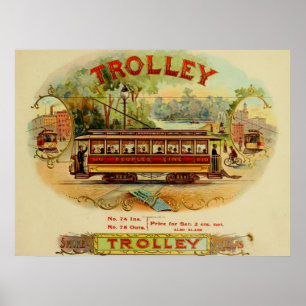 Vintage Cigar Box Labels Posters